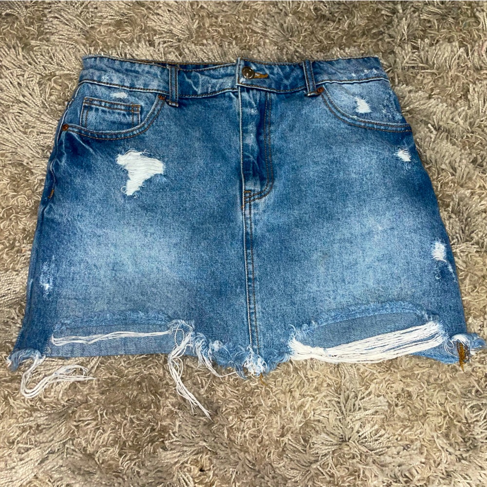 Forever 21 Jean Skirt